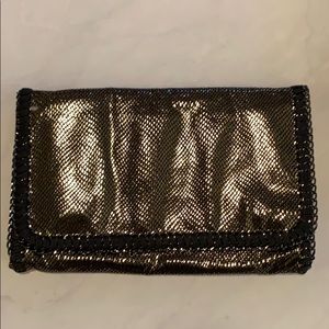 Metallic Crossbody clutch